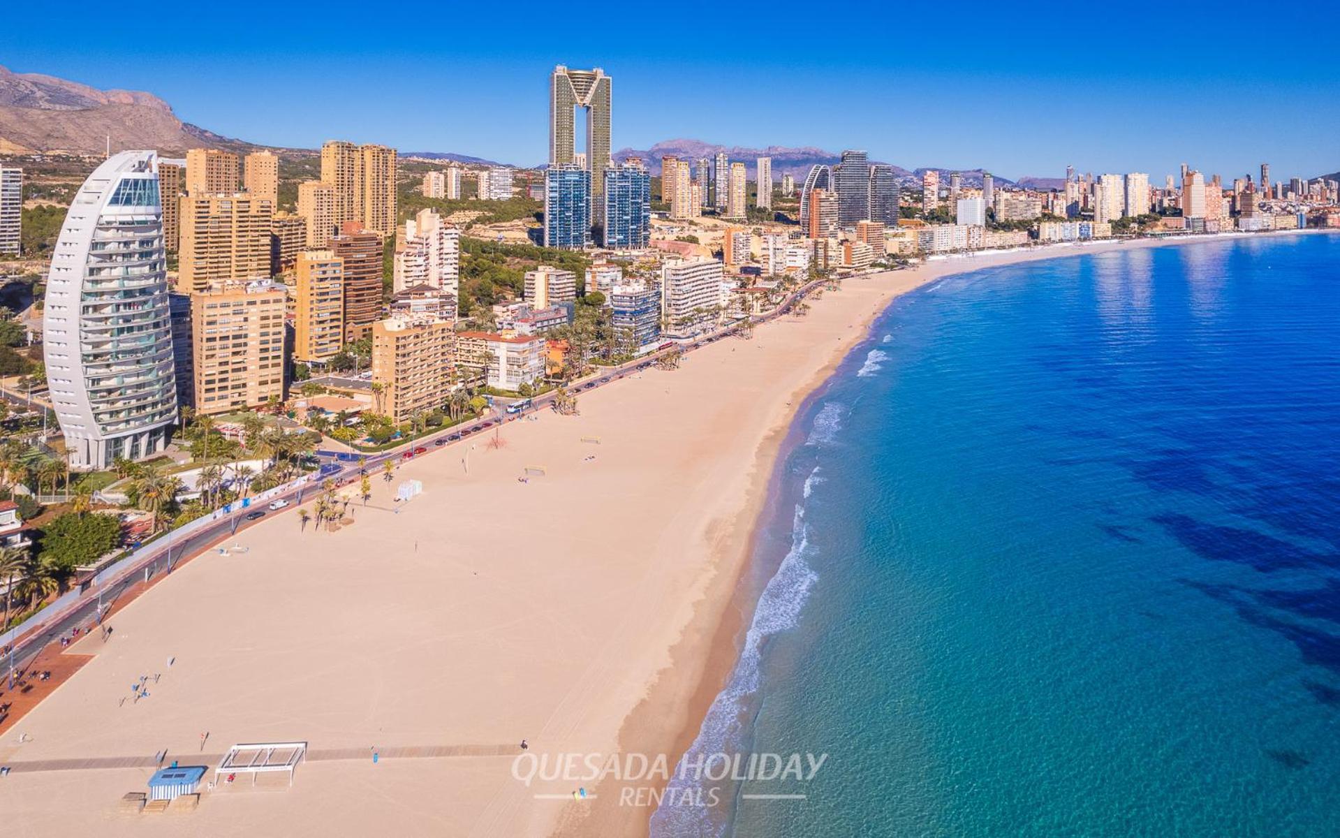100Mts To Beach, Luxury Apartment Benidorm Encanto Luaran gambar
