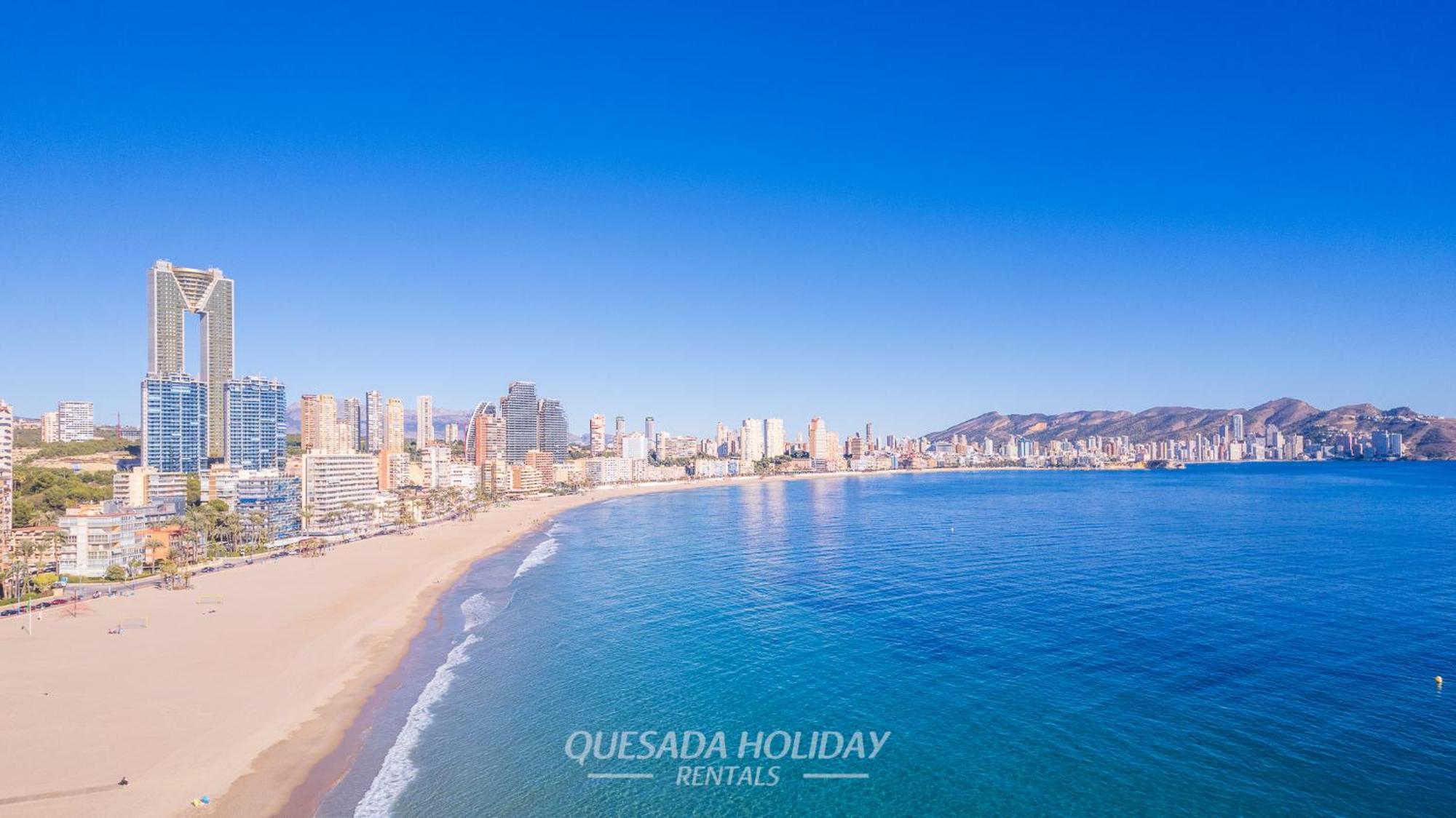 100Mts To Beach, Luxury Apartment Benidorm Encanto Luaran gambar
